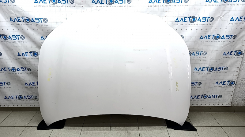 Naked hood Mazda CX-30 20- white 25D, steel, butt