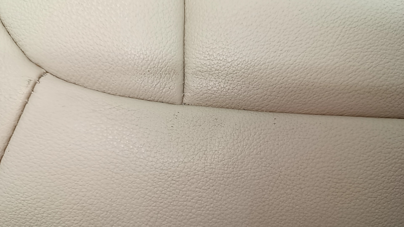 Rear row of seats 2 row BMW X3 G01 18-21 leather Vernasca beige, scratches, for cleaning
