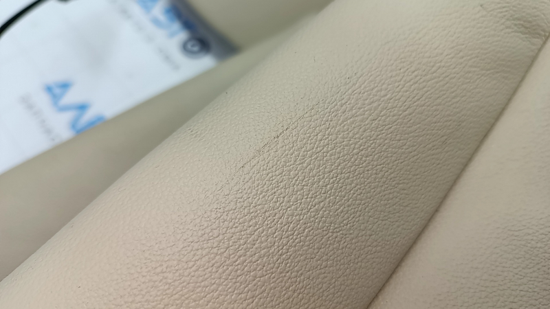 Rear row of seats 2 row BMW X3 G01 18-21 leather Vernasca beige, scratches, for cleaning