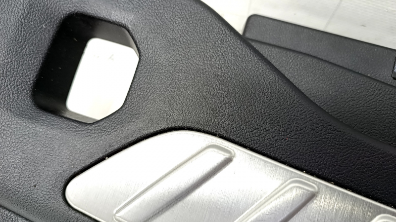 Trunk opening trim BMW X3 G01 18-21 black, chrome inserts, scratches