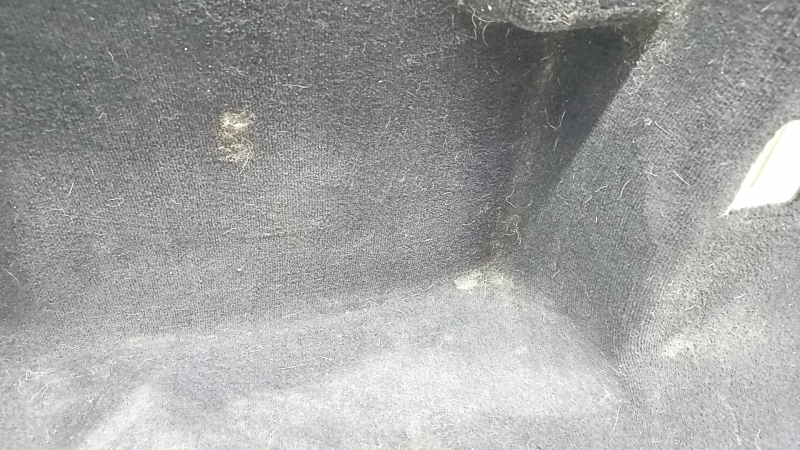 Rear floor covering BMW X3 G01 18-21 black, for cleaning