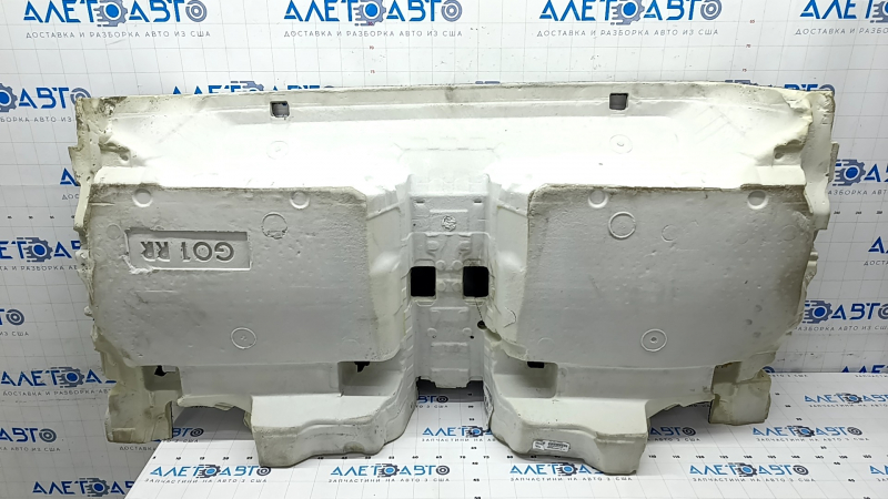 Rear floor covering BMW X3 G01 18-21 black, for cleaning