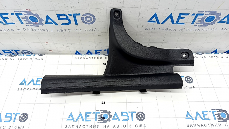 Door sill trim rear left Kia Forte 19-24 4d black, scratches