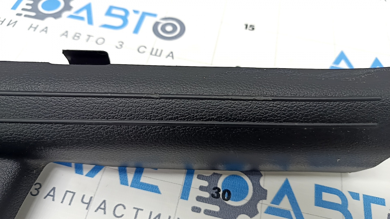 Door sill trim rear left Kia Forte 19-24 4d black, scratches