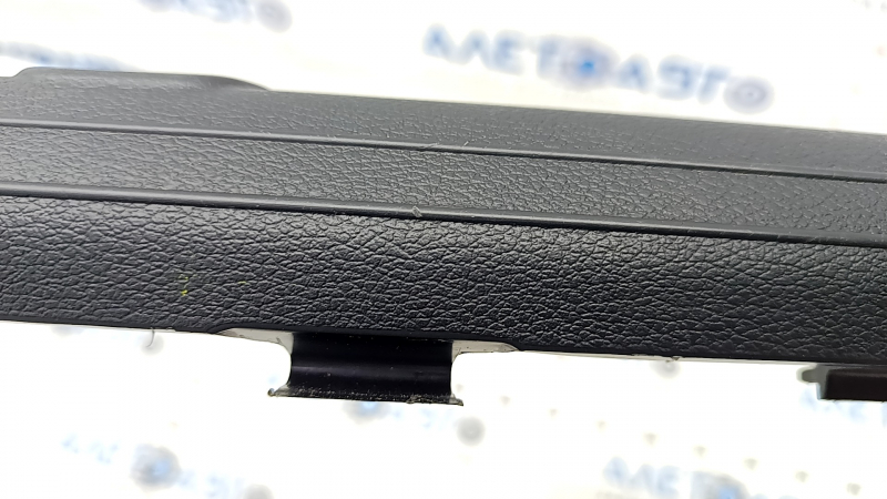 Door sill trim front right Kia Forte 19-24 black, scratches