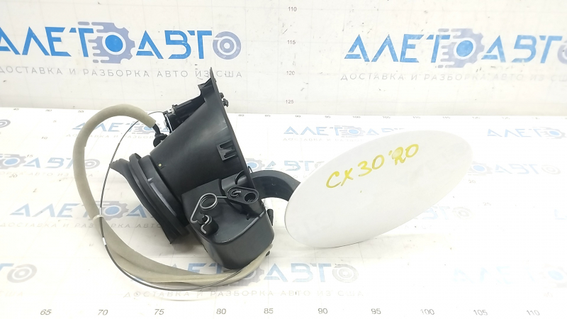 Fuel filler flap assembly with housing Mazda CX-30 20- with lock