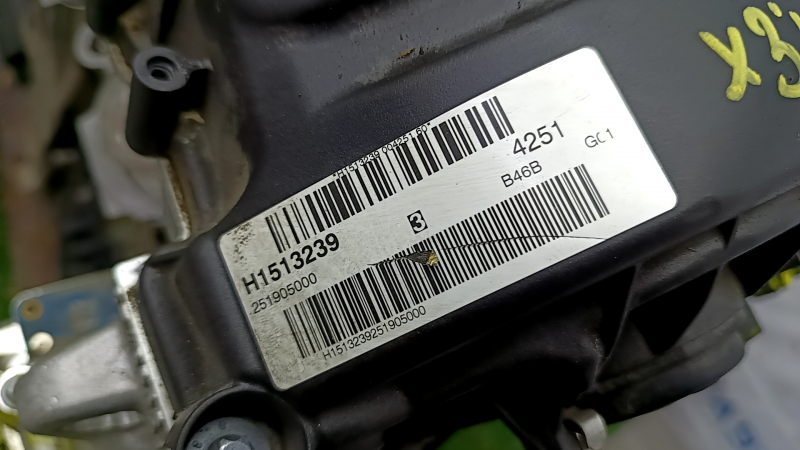 Engine BMW X3 G01 18-21 2.0T B46B20B RWD 72k 12-12-12-12