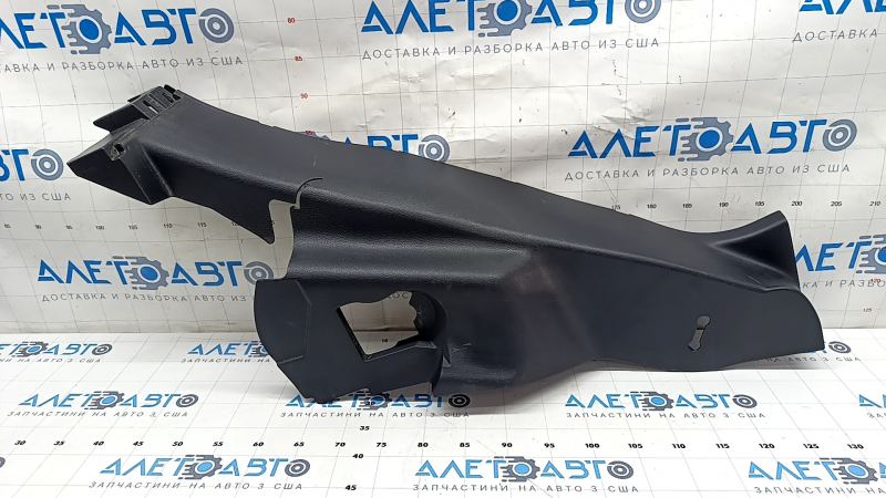 Rear pillar trim lower right Toyota Rav4 19 - black, scratches, abrasions, broken fastening