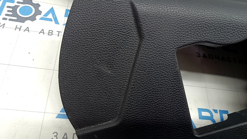 Rear pillar trim lower right Toyota Rav4 19 - black, scratches, abrasions, broken fastening