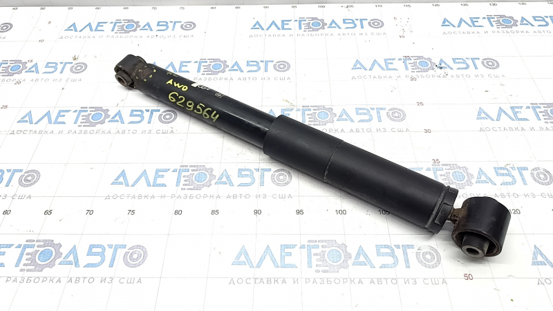 Rear shock absorber left Nissan Rogue 14-20 awd large silent block, dented, cracked silent