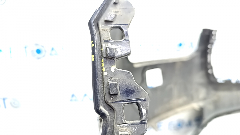 Front bare bumper Volvo XC90 16-19 for headlight washer without park assist, blue, cracks