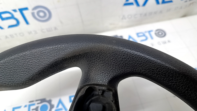 Naked steering wheel Ford Escape MK3 13-16 pre-rest, black rubber, worn