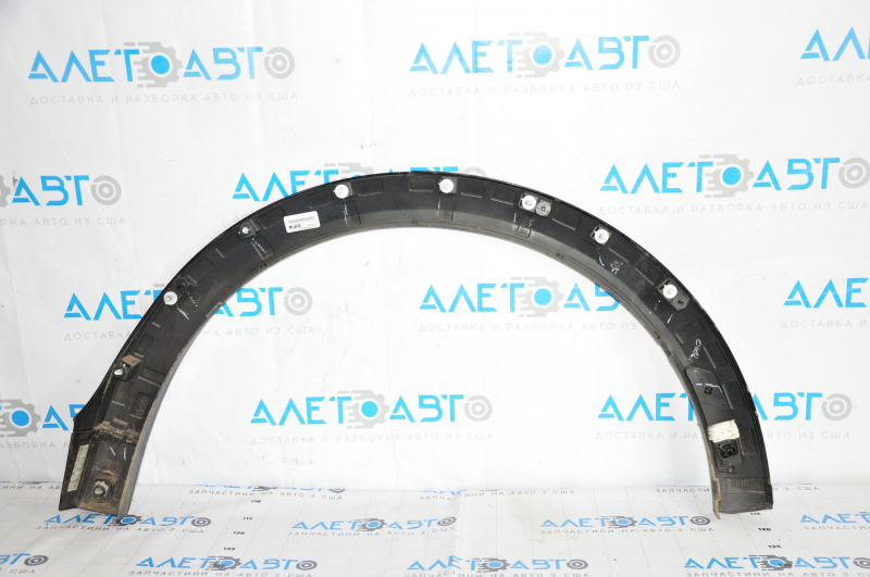 Rear right fender arch trim Ford Mustang Mach-E 21-23 black gloss with lamp, scratches