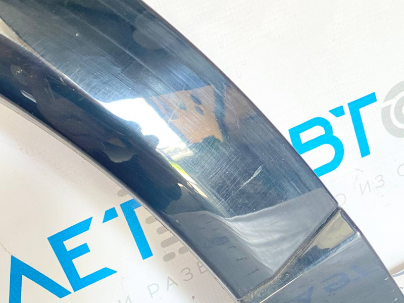 Rear right fender arch trim Ford Mustang Mach-E 21-23 black gloss with lamp, scratches