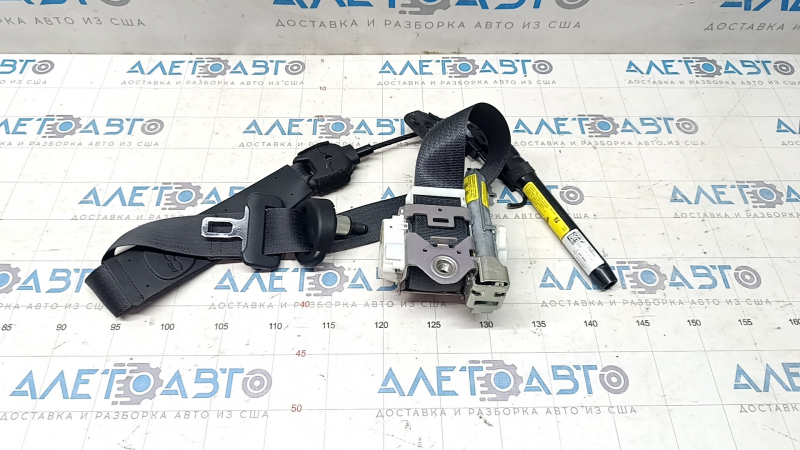 Passenger seat belt Fiat 500L 14- black, with tensioner