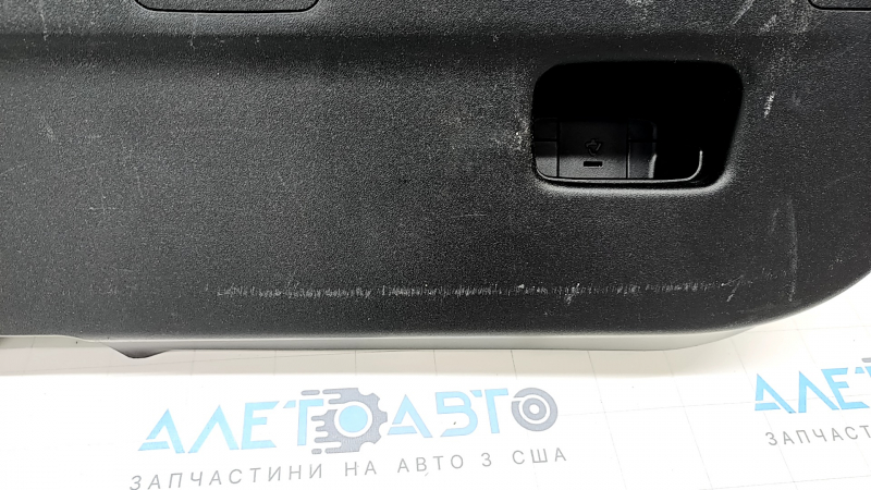 Lower trunk door trim Lexus CT200h 11-17 black, scratches