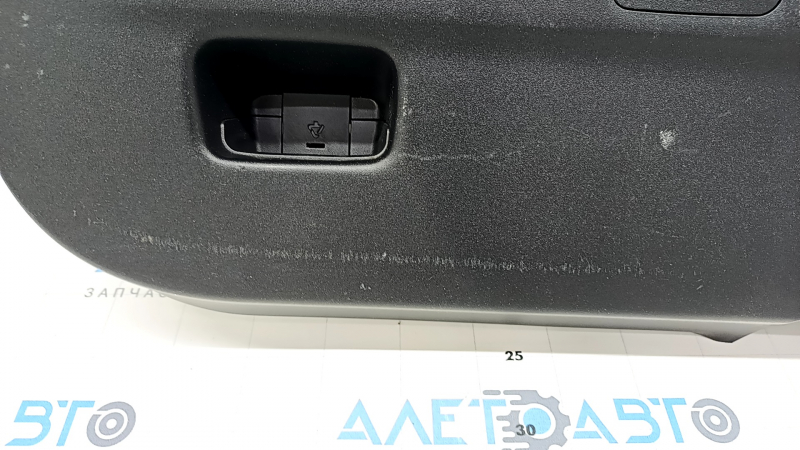 Lower trunk door trim Lexus CT200h 11-17 black, scratches
