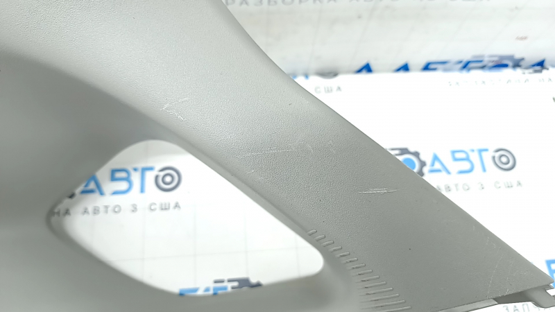 Upper right rear pillar trim Lexus CT200h 11-17 gray, scratches