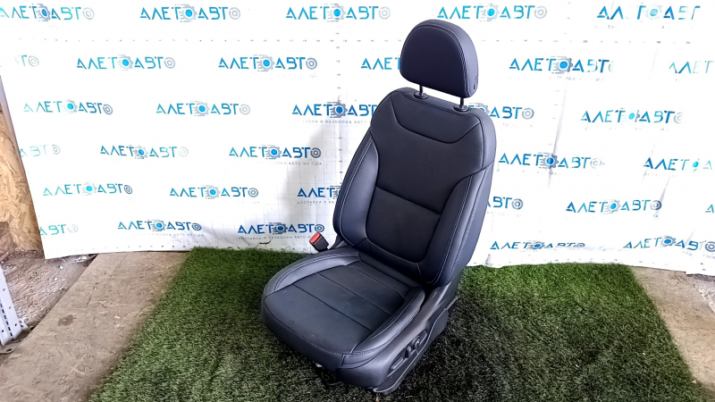 Driver's seat Chevrolet Bolt EUV 22-23 with airbag, electric, heated, ventilated, leather dark blue