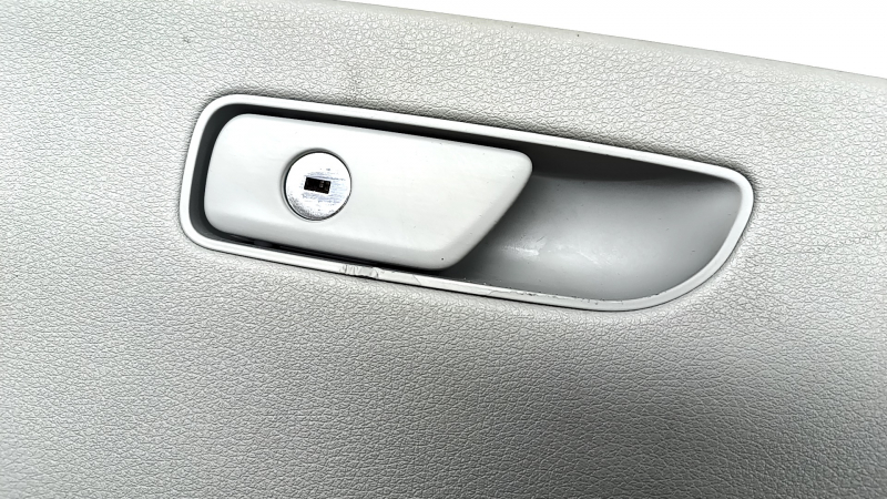 Glove box, glove compartment Audi Q7 16-19 gray, paint peeling