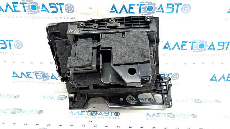 Glove box, glove compartment Audi Q7 16-19 gray, paint peeling