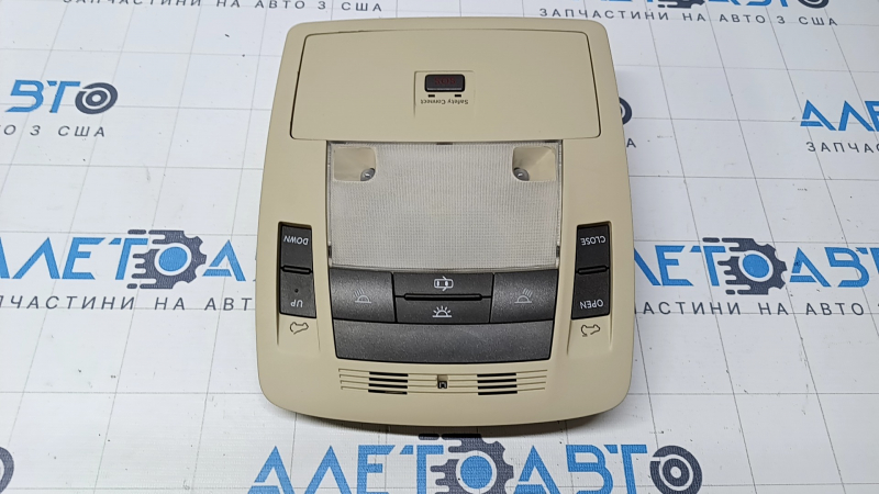 Ceiling light front Lexus RX350 RX450h 10-15 under the sunroof beige, scratches