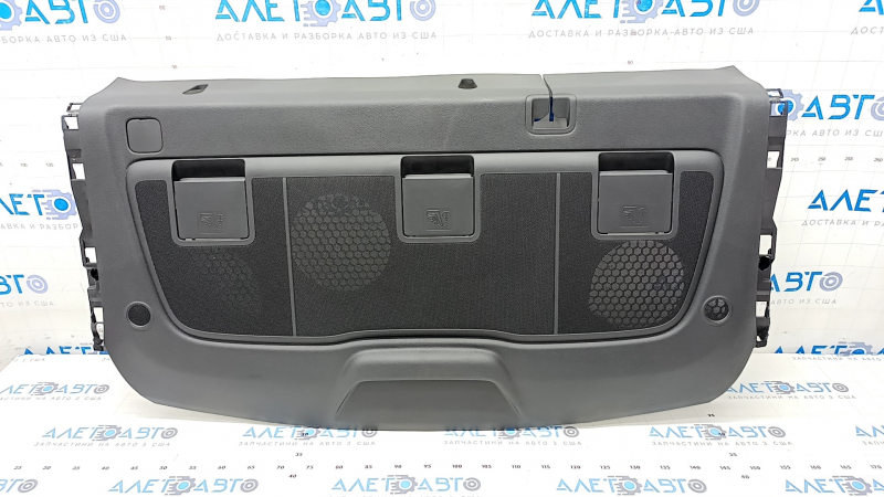 Rear shelf Honda Accord 18-22 black, broken fasteners