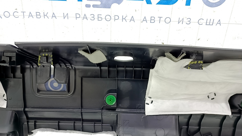Rear shelf Honda Accord 18-22 black, broken fasteners
