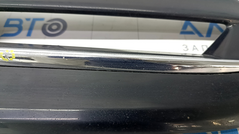 Bumper grille left Honda Accord 18-22 hybrid, under fog lights, black gloss, sand, butt