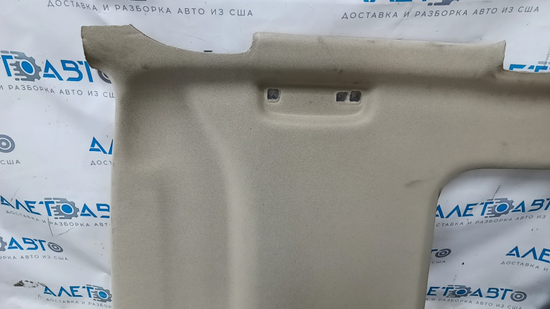 Lincoln MKZ 13-16 headlining under sunroof, beige, for dry cleaning, fastening is peeled off, cracks