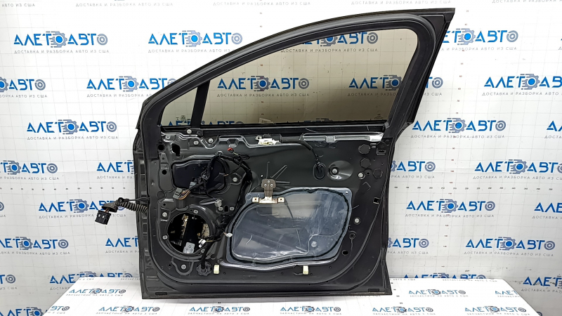 Door assembly front right Ford Fusion mk5 13-20 hybrid graphite J7, triplex glass, bumps, scratches on the overlay