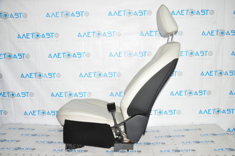 Passenger seat Ford Mustang Mach-E 21-23 with airbag, electric, heated, memory, gray leather, dry-cleanable