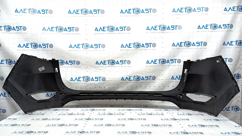Rear bumper bare Hyundai Tucson 16-18 pre-rest without parking sensors, black