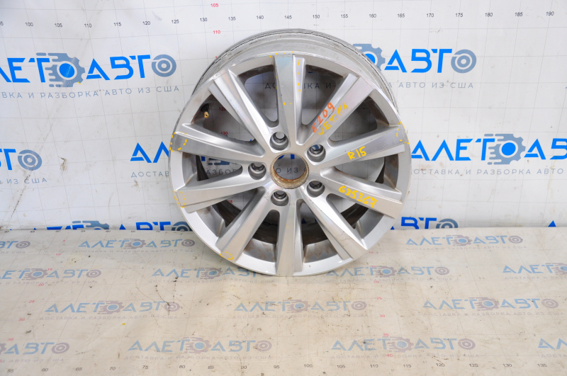 Wheel disk R15x6JX15 VW Jetta 11-18 USA scratches