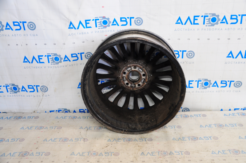 Wheel disk R18 5*108 Ford Fusion mk5 17-18 type 7, painted, curb, crack
