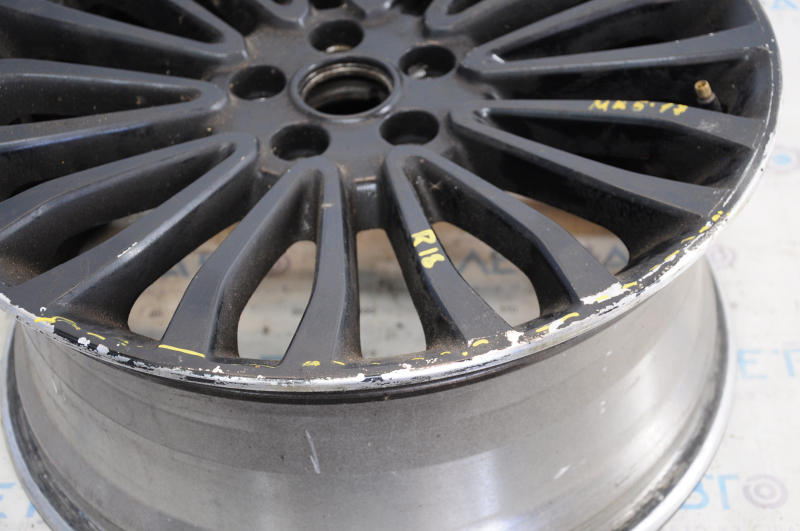 Wheel disk R18 5*108 Ford Fusion mk5 17-18 type 7, painted, curb, crack