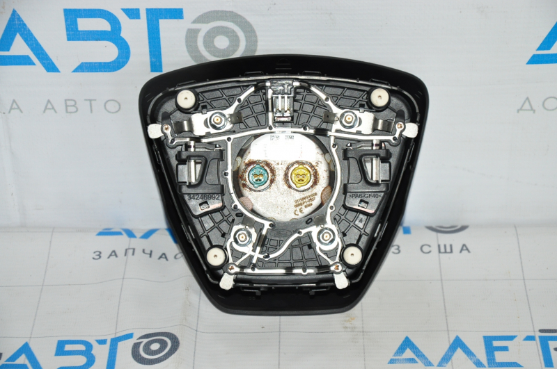 Airbag in steering wheel driver Ford Mustang Mach-E 21-23 black with black emblem