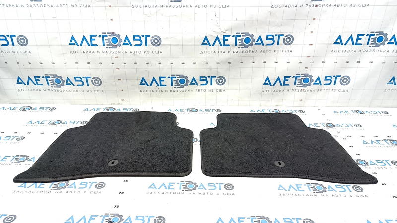 Set of floor mats Hyundai Tucson 16-18 cloth black, for cleaning