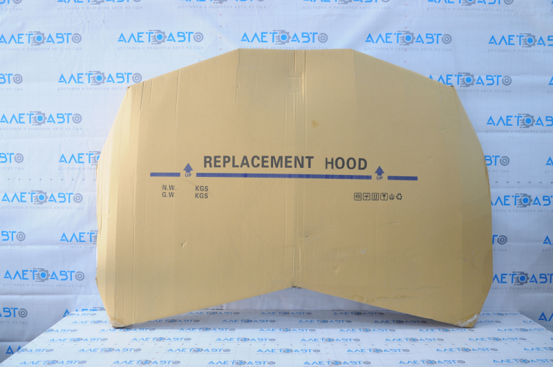 Hood bare Toyota Venza 21 - steel dents, small bumps