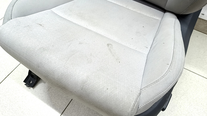 Driver's seat Hyundai Tucson 16-18 without airbag, electric, gray cloth, for cleaning, scratches