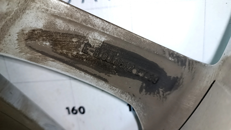 Wheel disk R18 x 8j Audi Q5 8R 09-17 type 2 curb