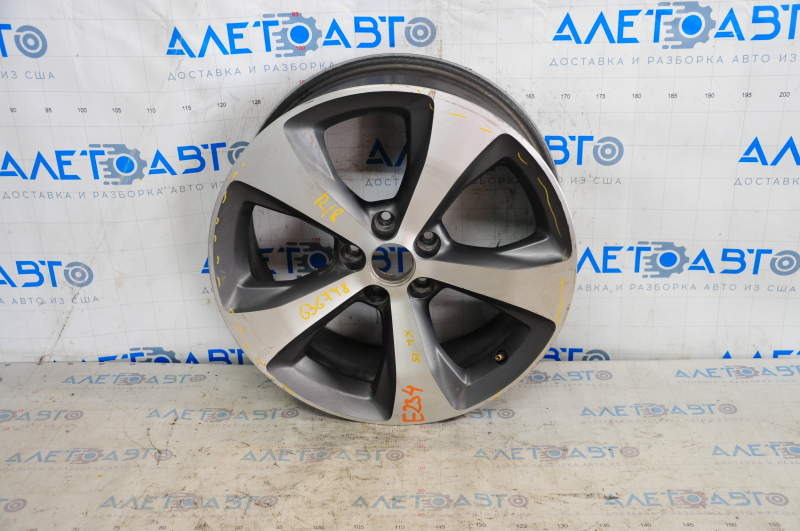 Wheel disk R18x7J Jeep Cherokee KL 19-22 chrome, light curb