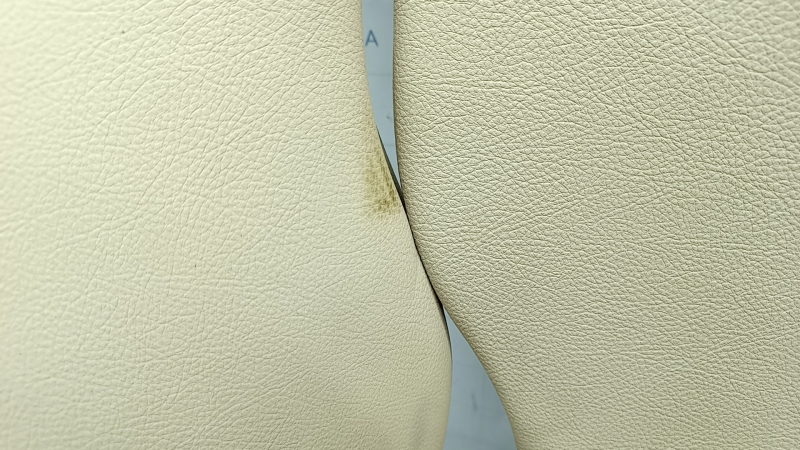 Rear row of seats 2nd row BMW 3 F30 16-18 beige leather, separate back, dry-cleanable, missing plug