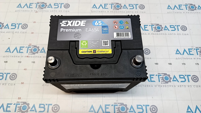 Battery 12v KIA SOUL 14-19 65Ah 580A Asia +-Reverse EXIDE