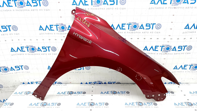 Front right wing Toyota Camry v70 18- red 3T3, pokes