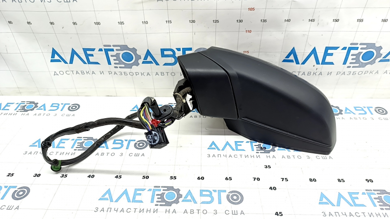 Side mirror left Audi Q5 80A 18-15 pins, auto-dimming, turn signal, BSM, heated, black