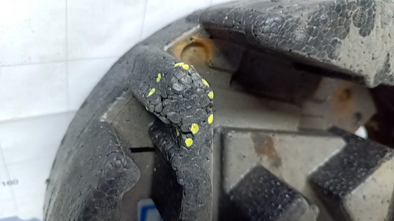 Foam plastic under the Chevrolet Impala 14-20 tool, tears, dents