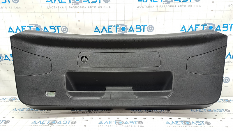 Trunk door trim bottom Audi Q5 80A 18- black, scratches