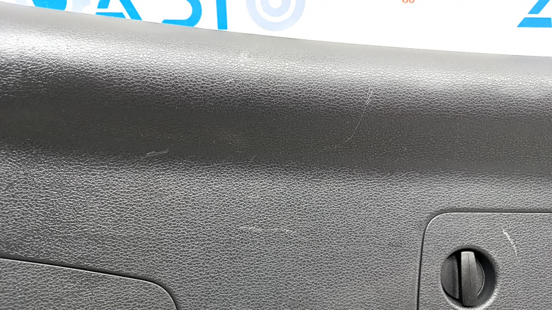 Trunk door trim bottom Audi Q5 80A 18- black, scratches