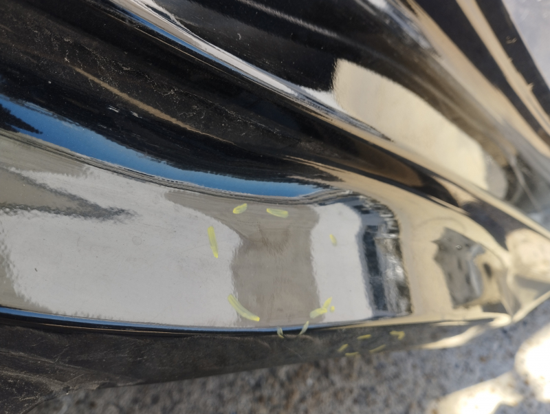 Quarter wing rear right Hyundai Tucson 16-21 on the body, black, pokes